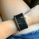 Never mind the obvious farmer’s tan! This watch is huge!